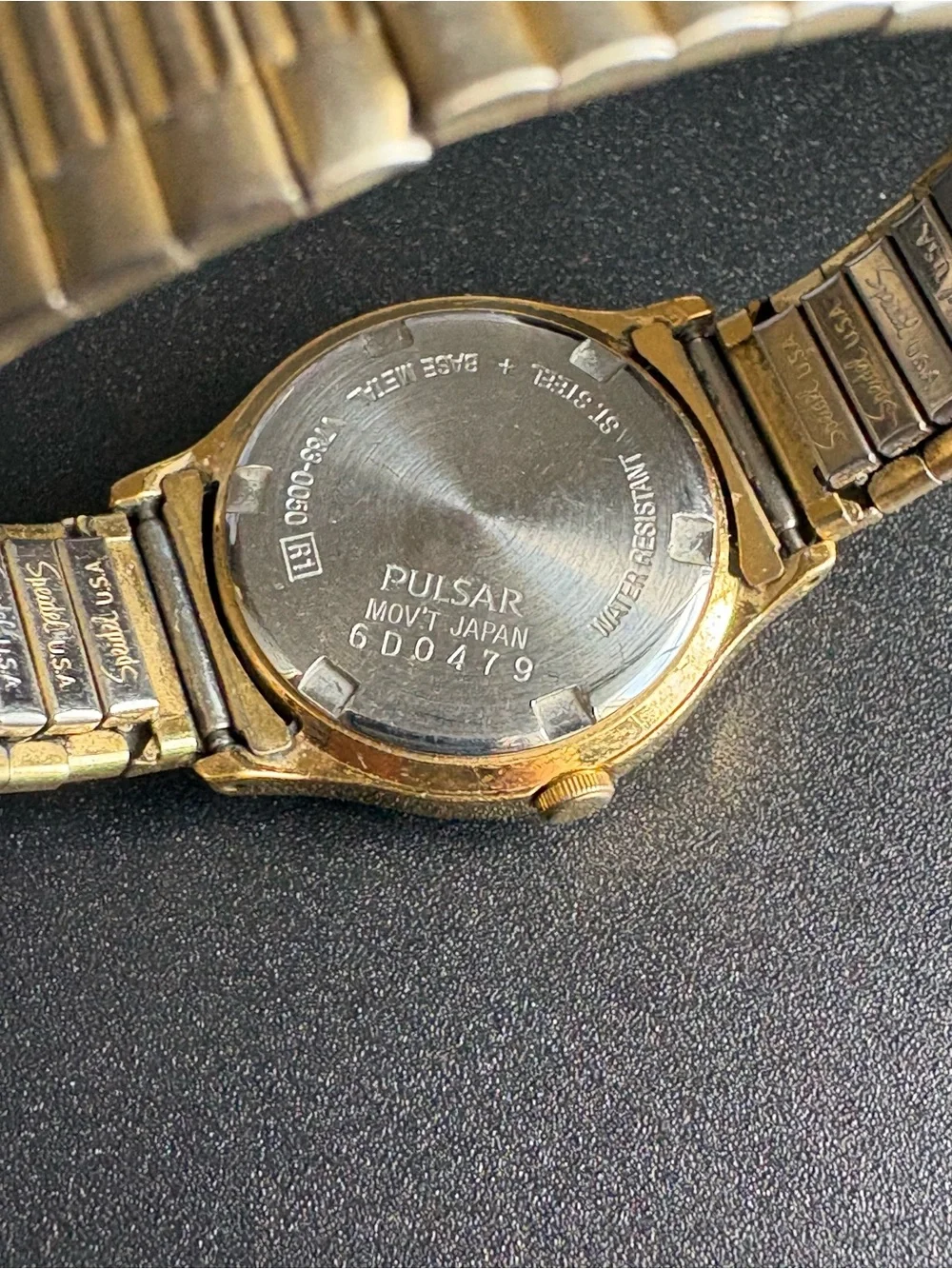 Pulsar women’s Gold Tone Watch with Cream Dial